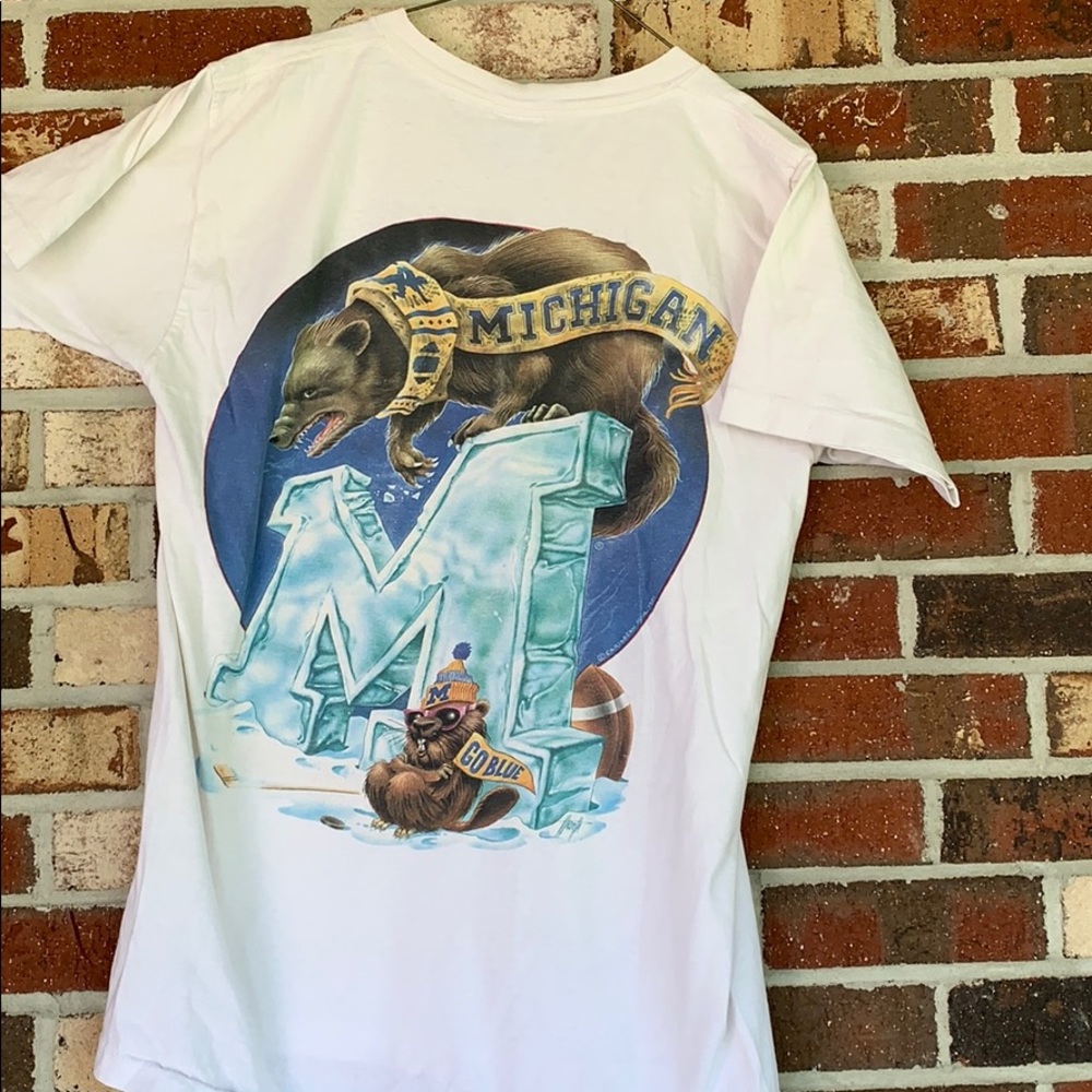 University of Michigan T-Shirt - VINTAGE